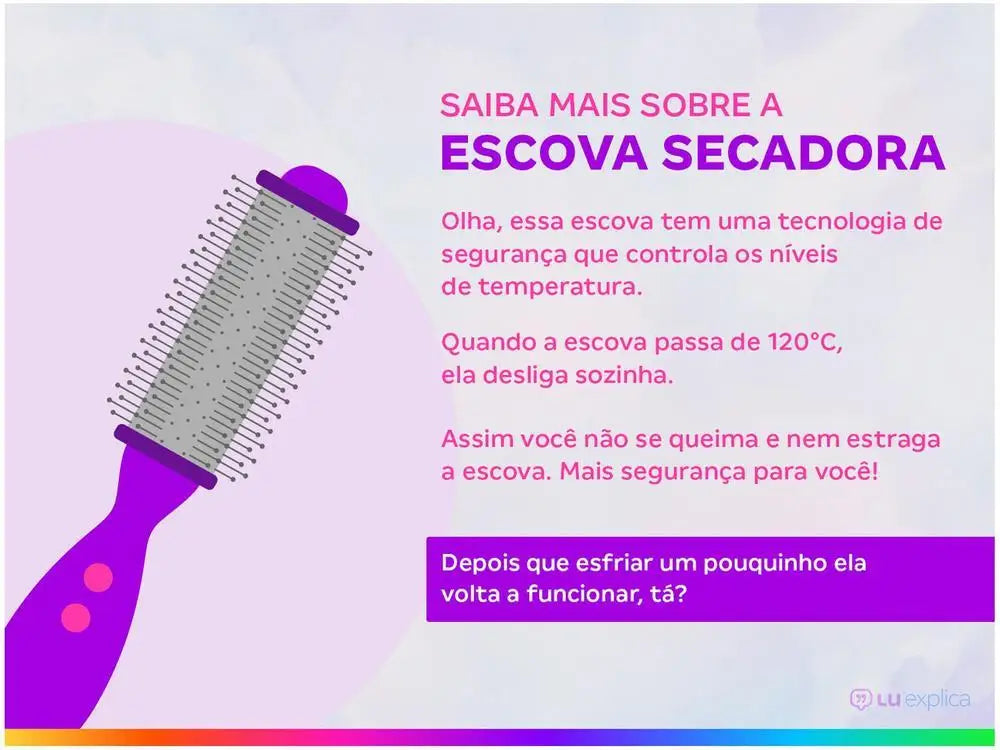 Escova Secadora giratória