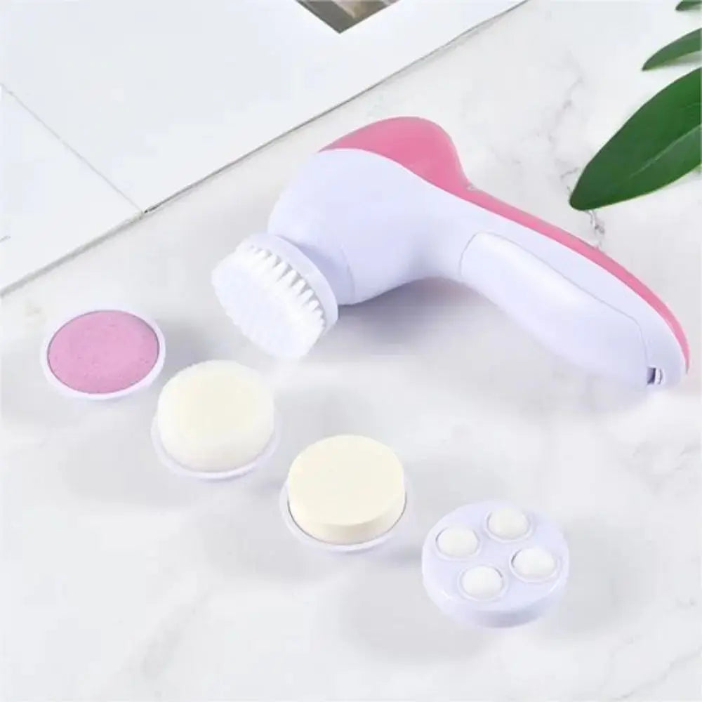 Limpador Facial 5 em 1 Elétrico Portátil