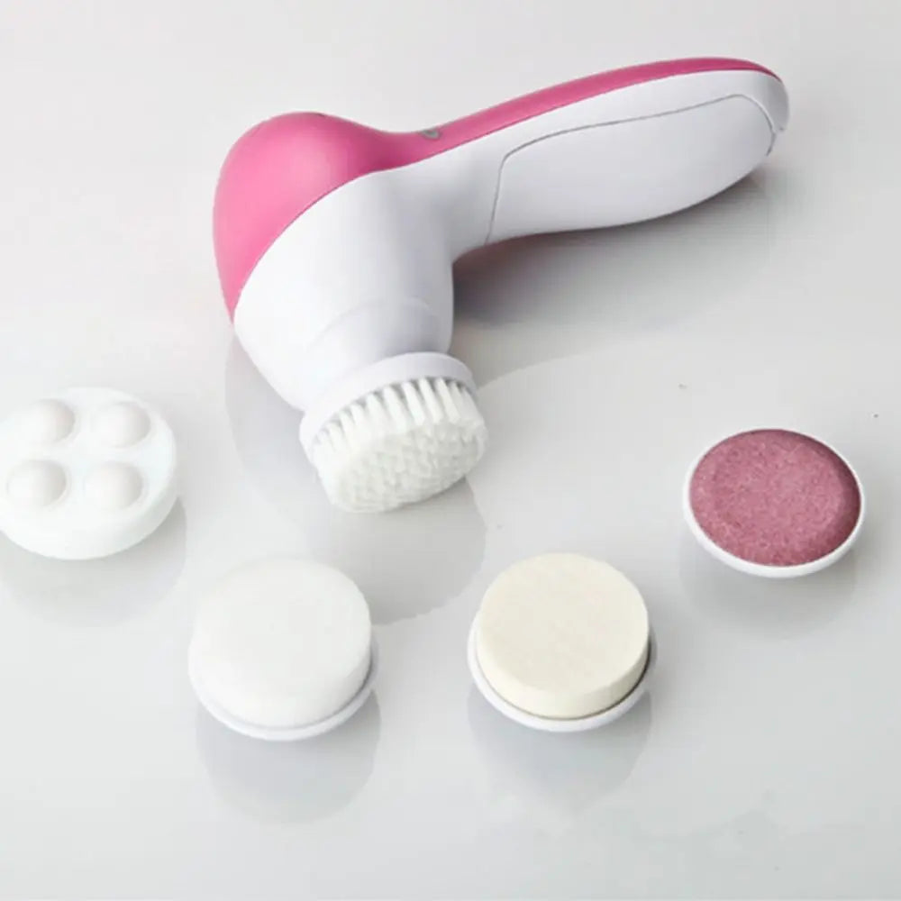 Limpador Facial 5 em 1 Elétrico Portátil
