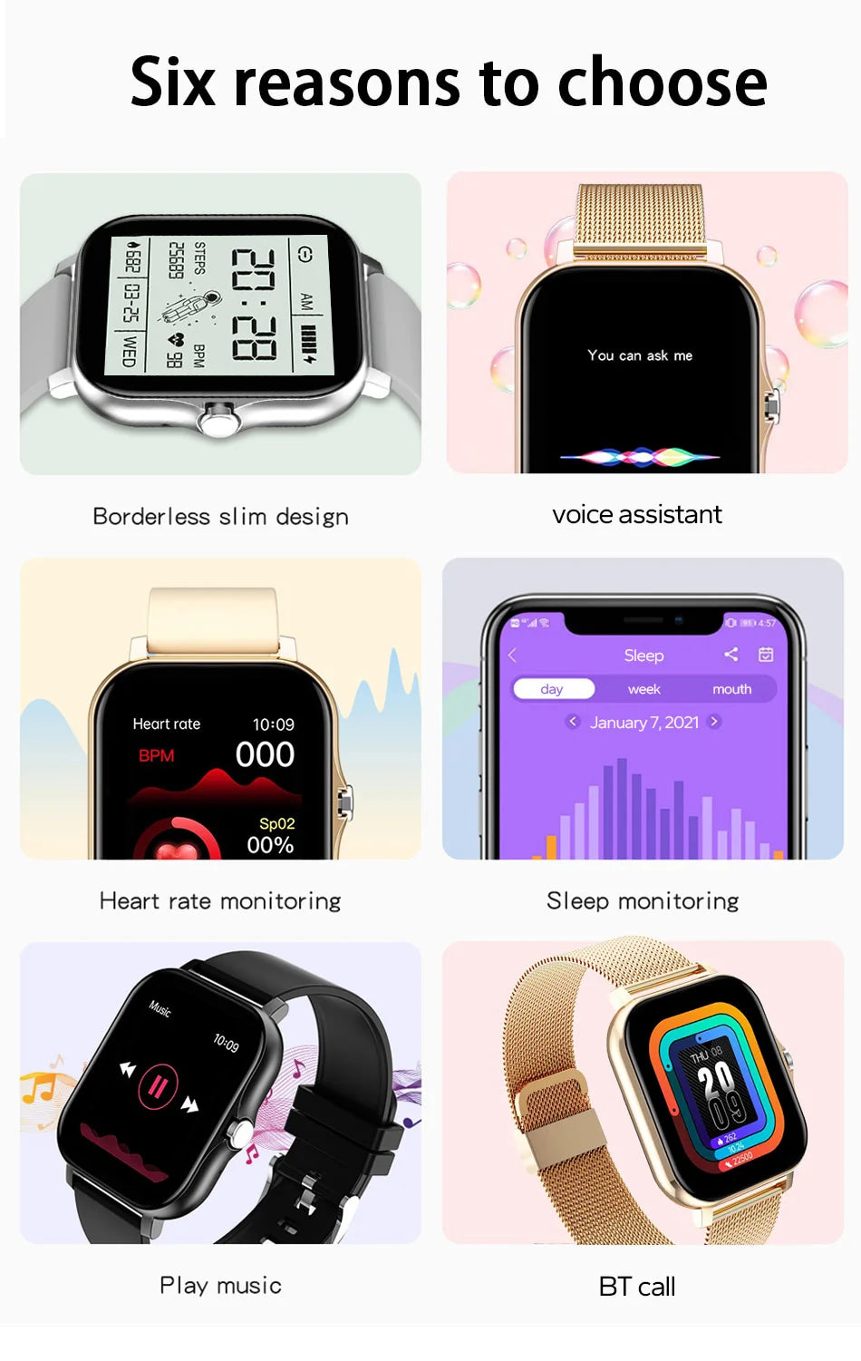 Smartwatch Bluetooth