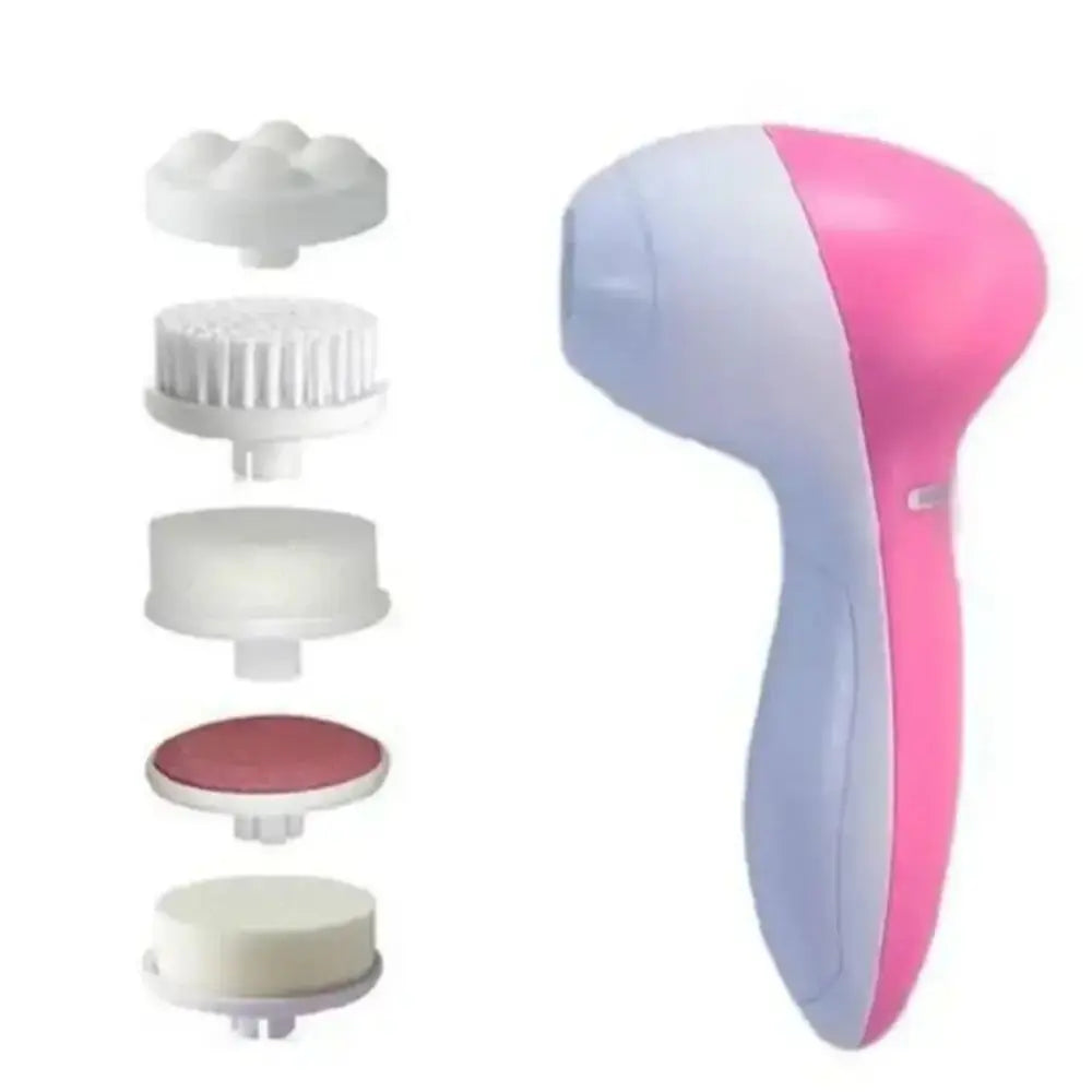 Limpador Facial 5 em 1 Elétrico Portátil