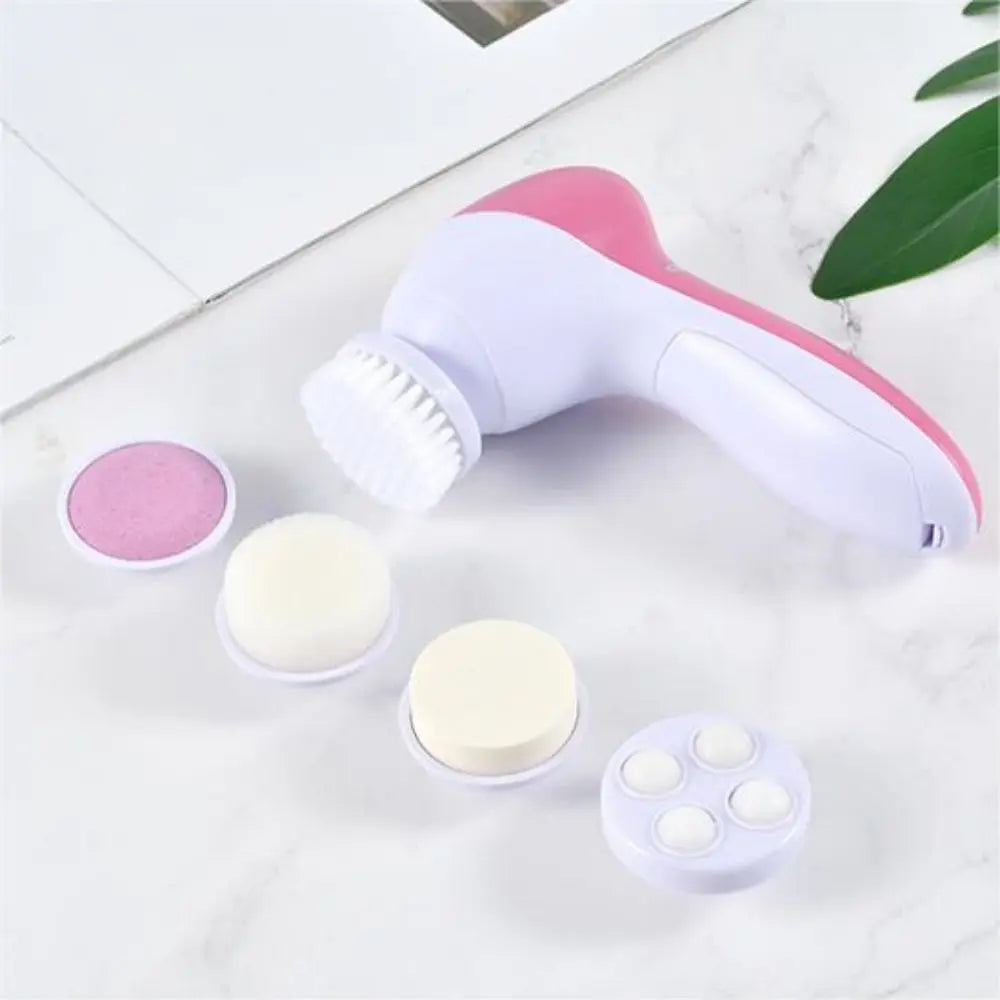Limpador Facial 5 em 1 Elétrico Portátil